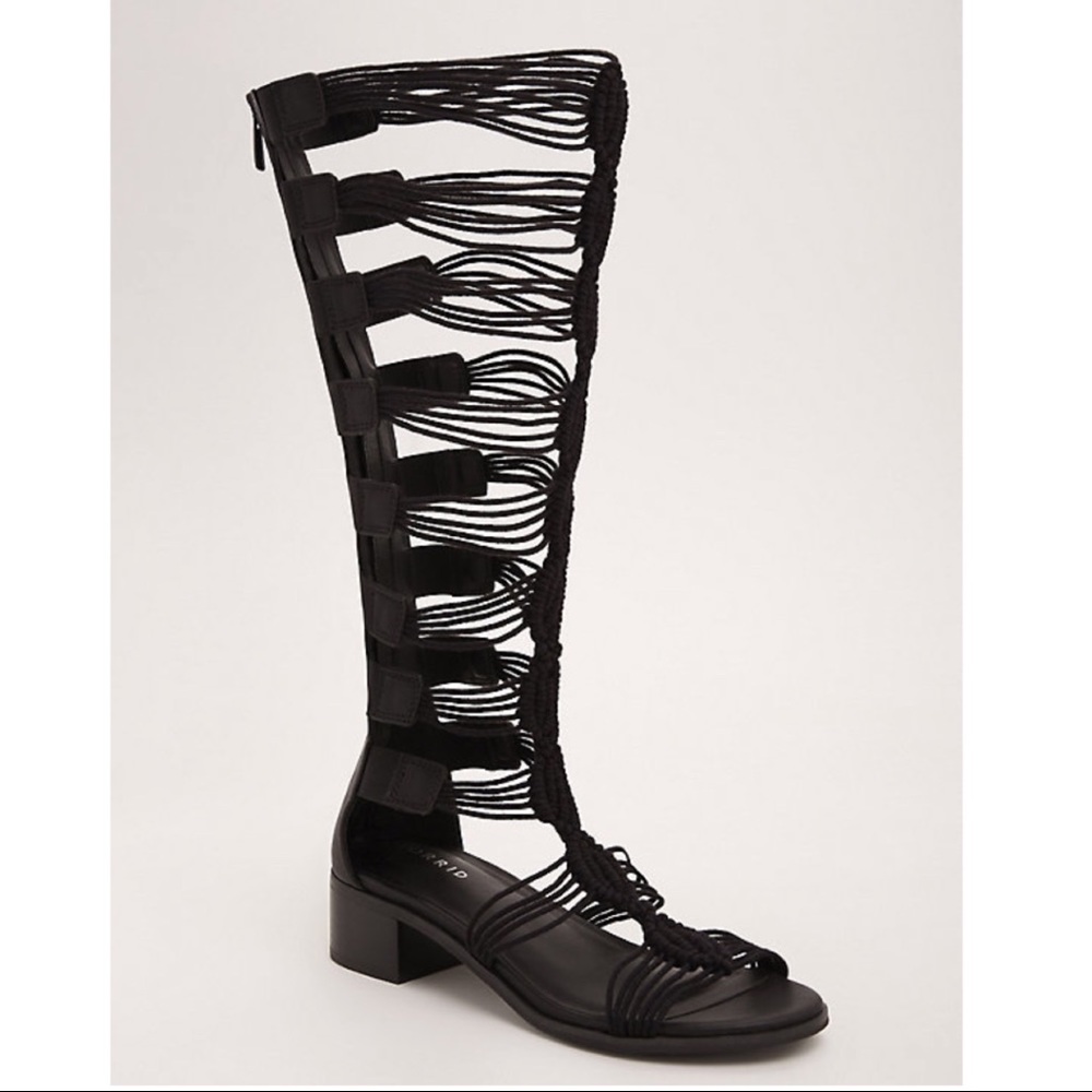 Torrid Strappy Knee-High Gladiator Sandal (WW)